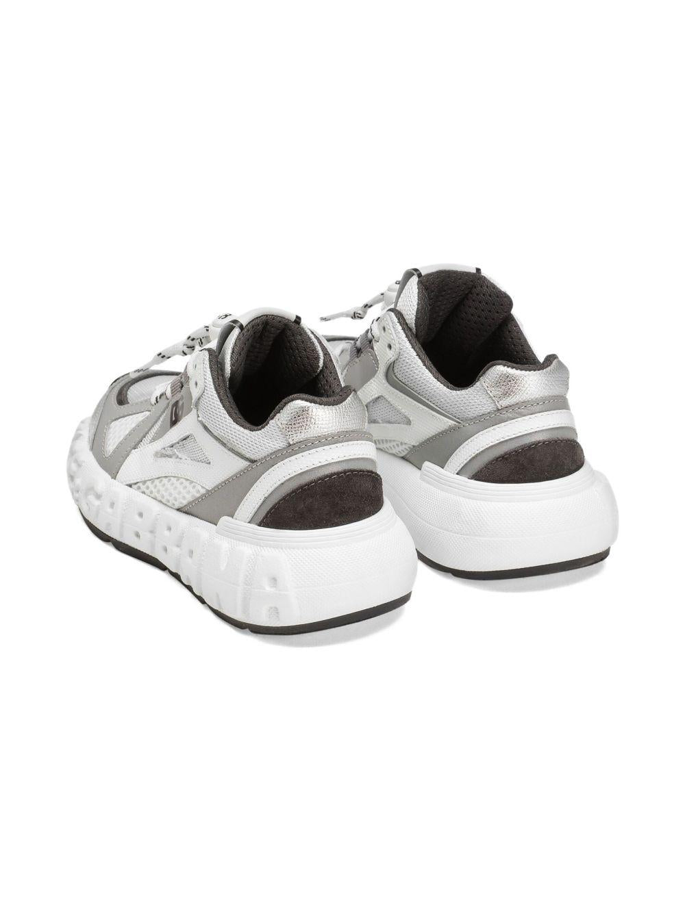 Sneakers grigio chiaro per bambino DA5290AW521 8B849 Dolce & Gabbana Kids 