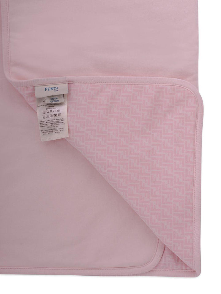 Coperta rosa per neonata BUJ3288RA F0C11 Fendi Kids 