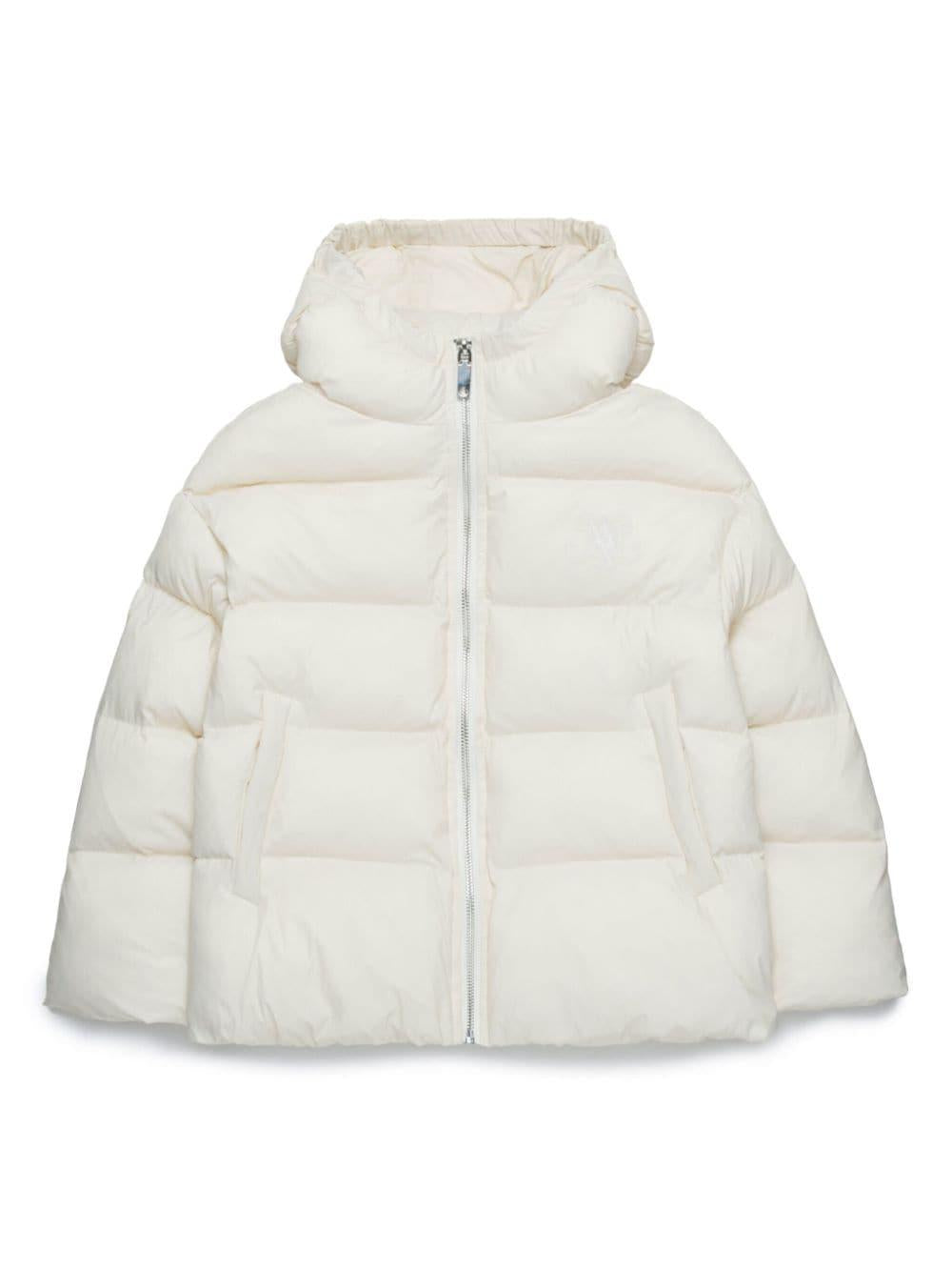 Giubbotto bianco per bambina