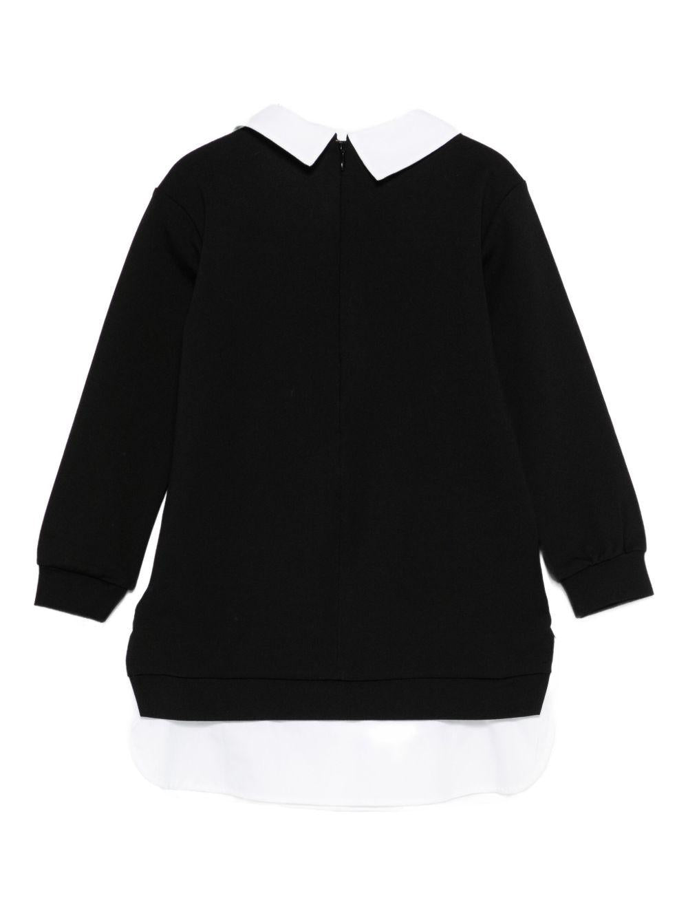 Abito nero per bambina Z30653K M41 Karl Lagerfeld Kids 