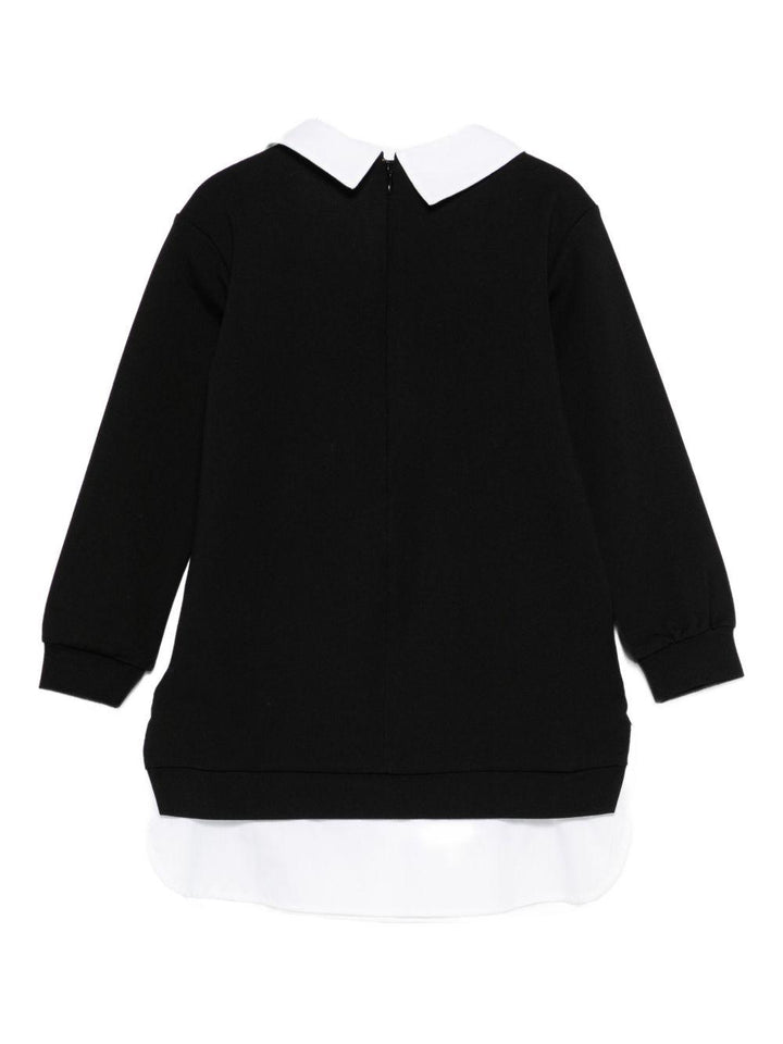 Abito nero per bambina Z30653K M41 Karl Lagerfeld Kids 