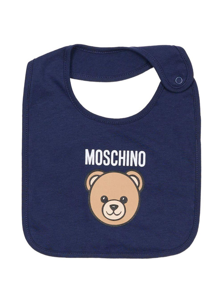 Tutina blu per neonato MUY097LCA19 40016 Moschino Kids 