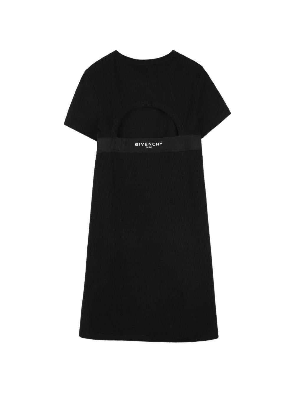 Abito nero per bambina H31222 09B Givenchy Kids 