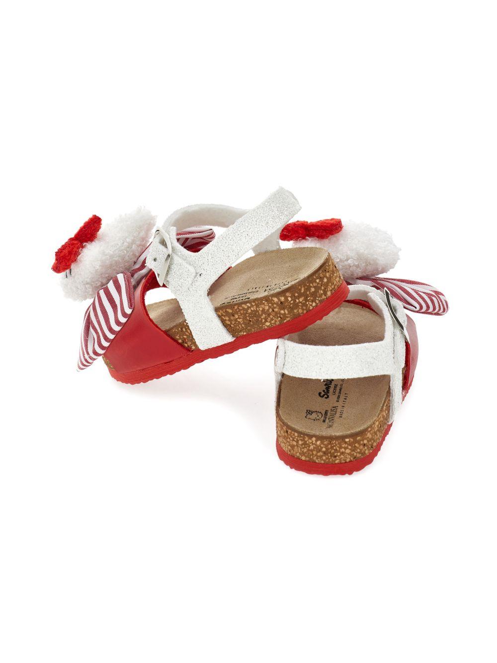 Sandali bianche "Hello Kitty" per bambina 8CG0157702 9944 Monnalisa Kids 