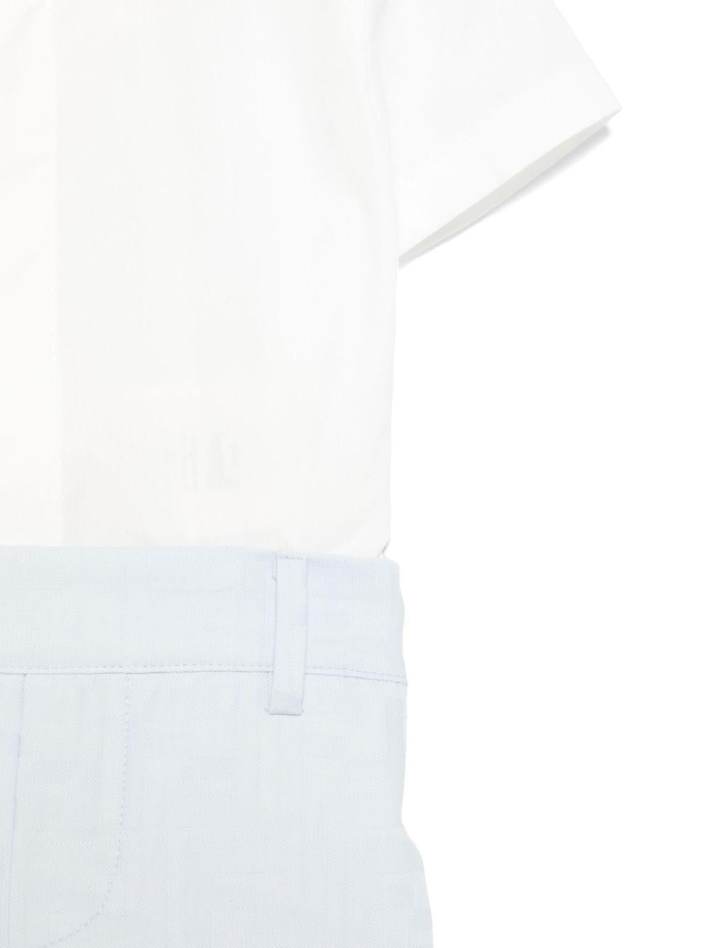 Completo blu per neonato