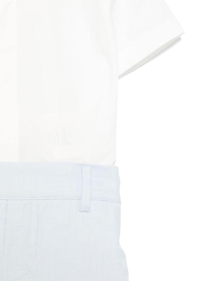 Completo blu per neonato