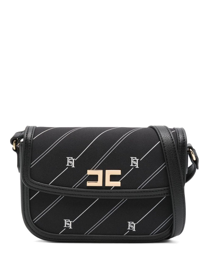 Black bag for girls with logo