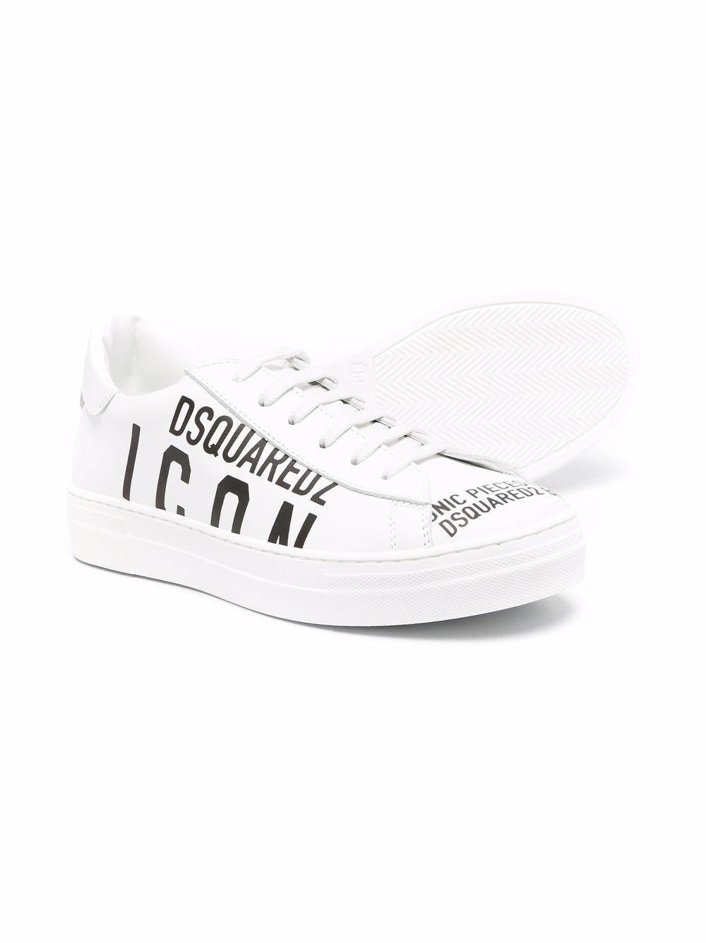 Sneakers bianche per bambino 68661K 1 Dsquared2 Kids 