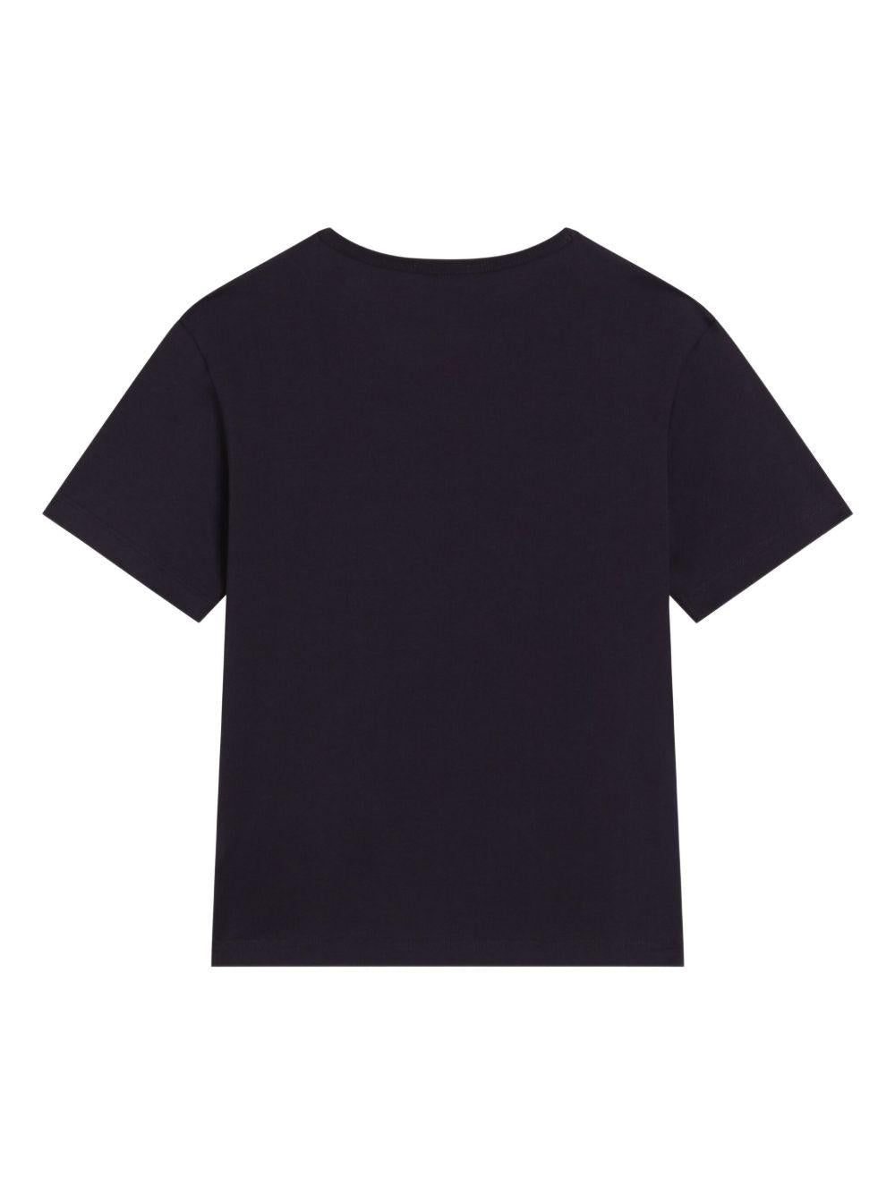 T-shirt blu scuro per bambino L4JT7TG7P1T B3681 Dolce & Gabbana Kids 