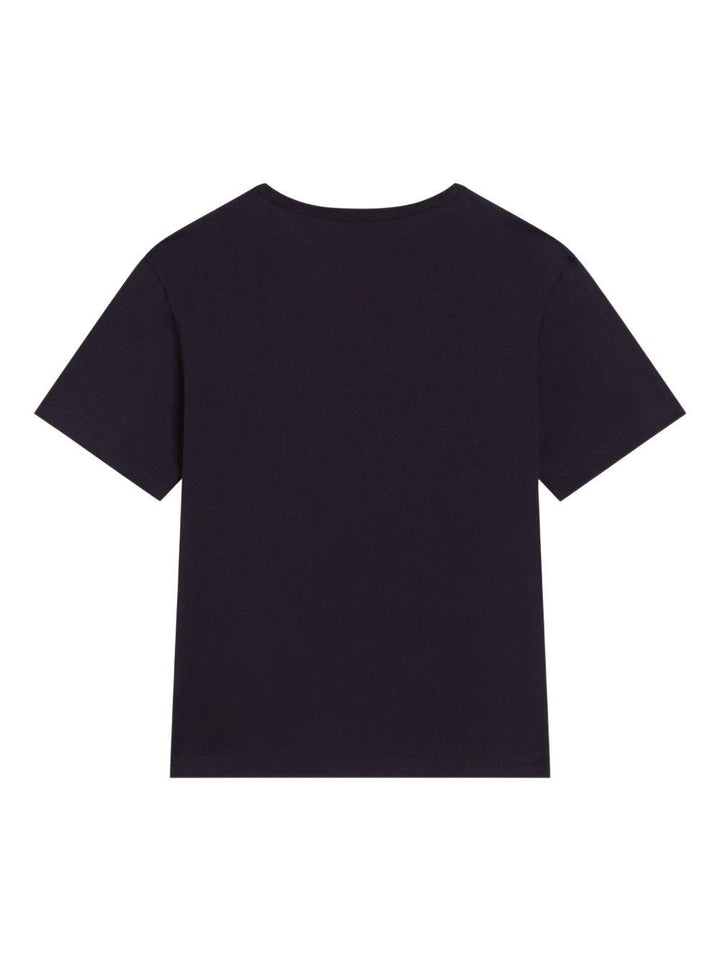T-shirt blu scuro per bambino L4JT7TG7P1T B3681 Dolce & Gabbana Kids 