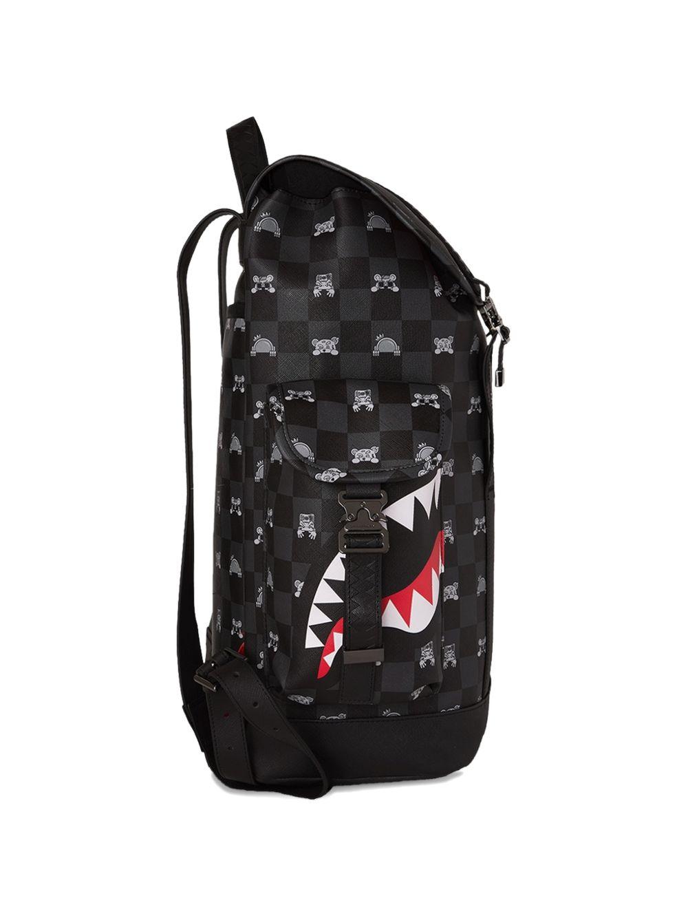 Zaino nero/grigio per bambino 910B8909 NSZ Sprayground Kid 