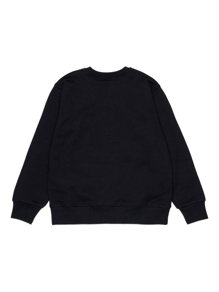 Felpa nera per bambino DQ3193D0AGW DQ900 Dsquared2 Kids 