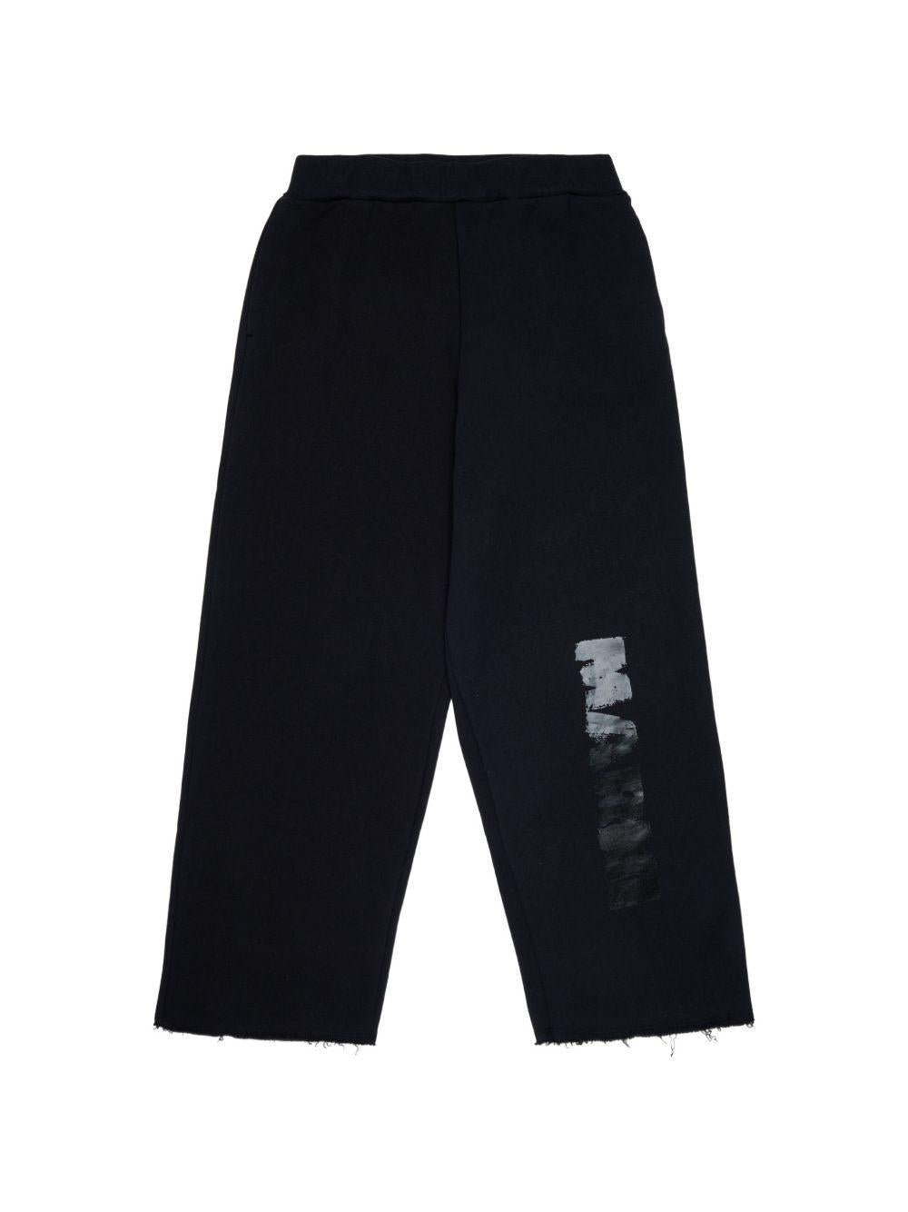 Pantalone nero per bambino M01917M00YA 0M900 Marni Kids 