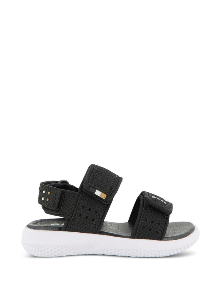 Sandali nere per bambino J52823 09B Boss Kids 