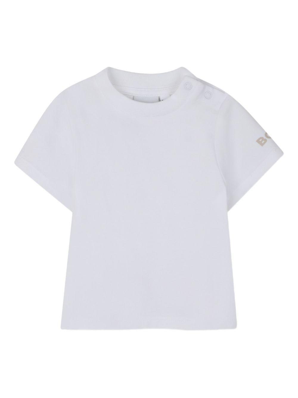 Completo bianco/beige per neonato J53038 249 Boss Kids 