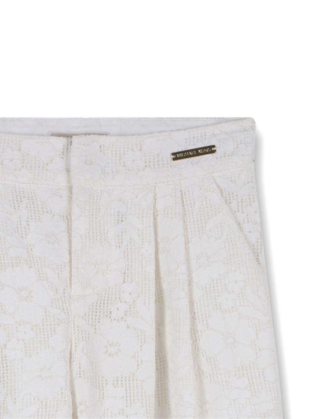 Pantalone bianco per bambina R30654 117 Michael Kors Kids 