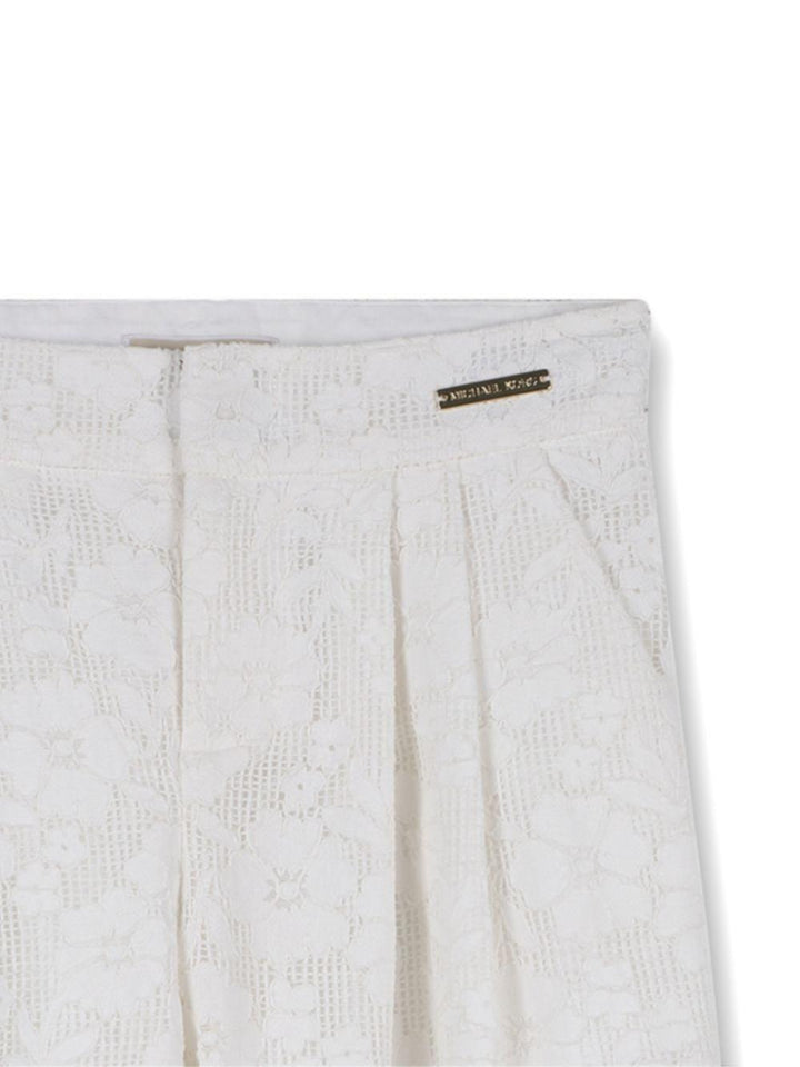 Pantalone bianco per bambina R30654 117 Michael Kors Kids 
