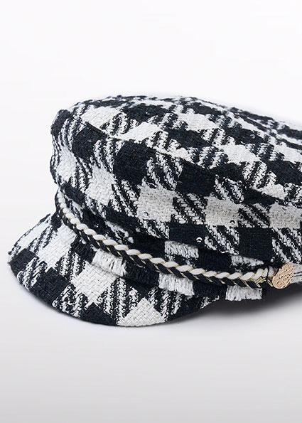 Cappello nero/bianco per bambina 5964 051 Abel & Lula 
