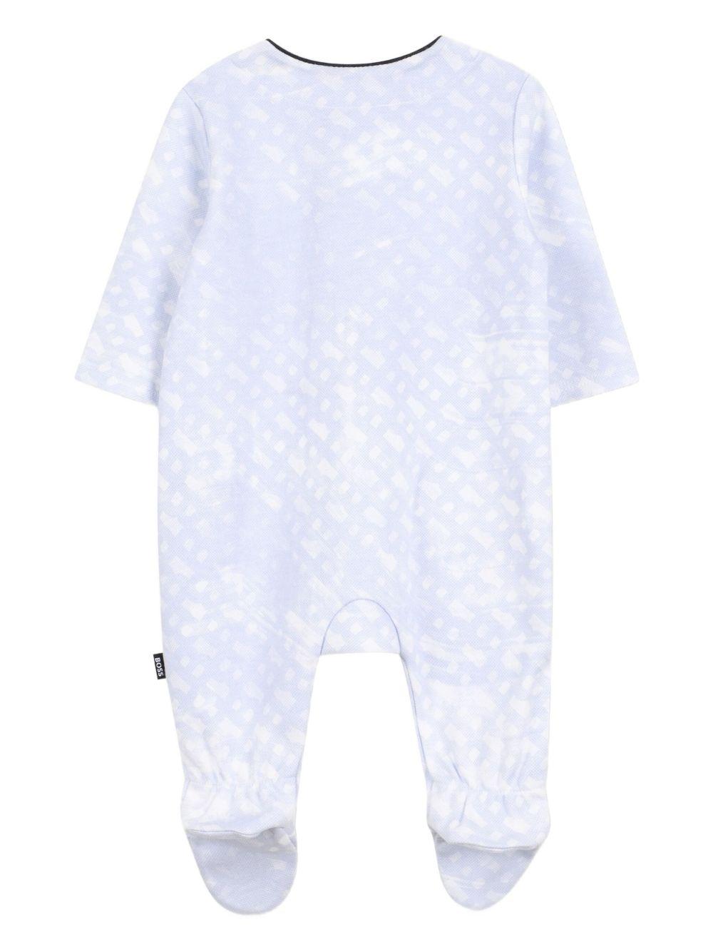 Tutina azzurra per neonato J52536 771 Boss Kids 
