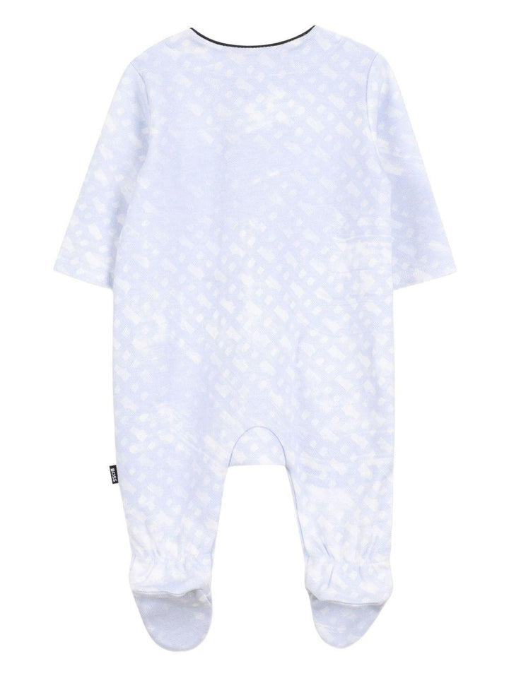 Tutina azzurra per neonato J52536 771 Boss Kids 