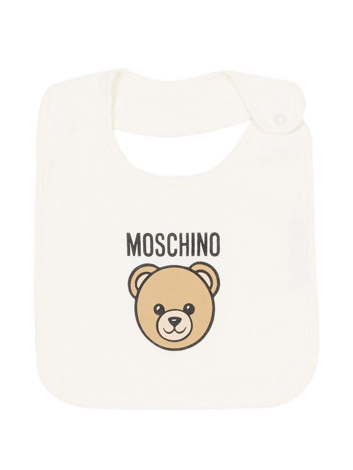 Tutina bianca per neonato MUY097LCA19 10063 Moschino Kids 