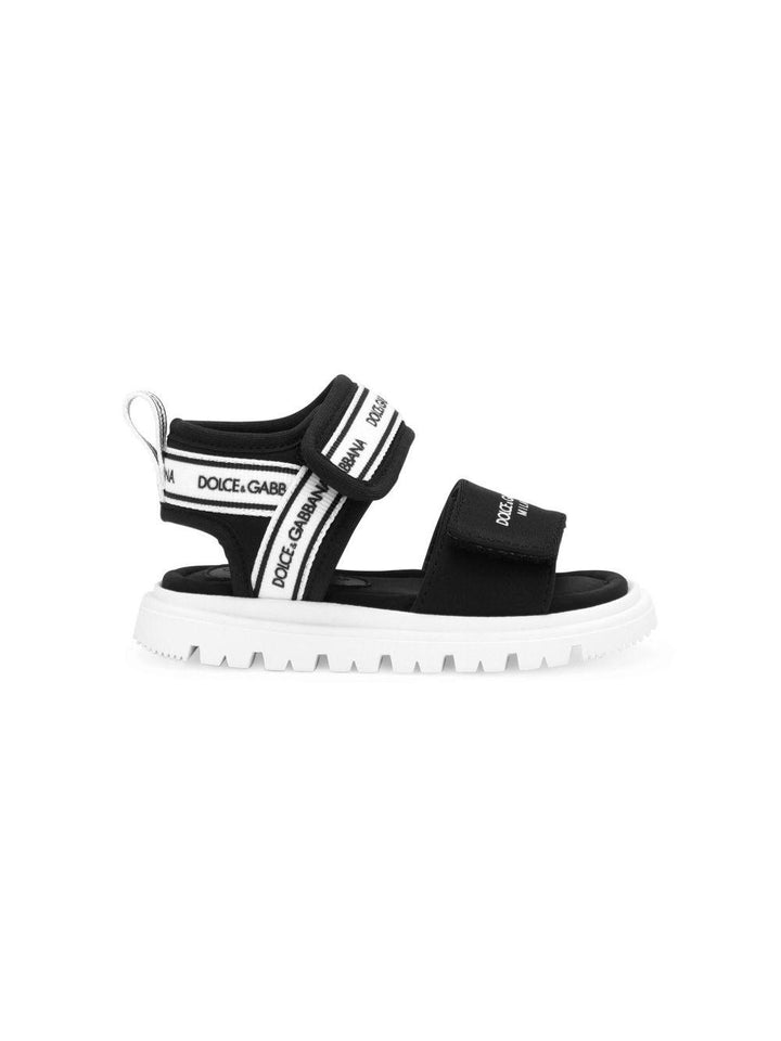 Sandali nere per bambino DL0082AE928 89690 Dolce & Gabbana Kids 