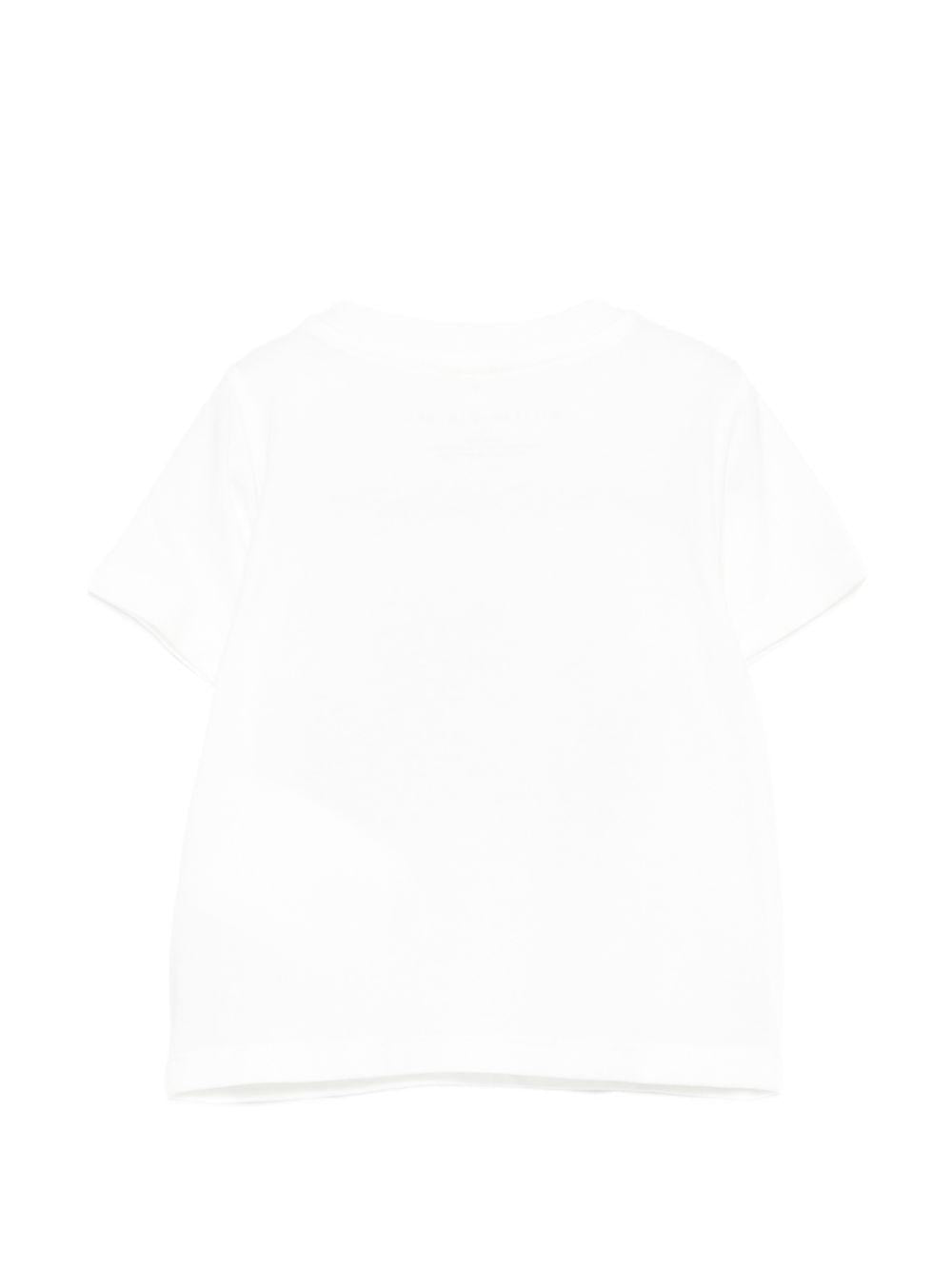 T-shirt bianca per neonata TY8121Z0434 101 Stella McCartney Kids 