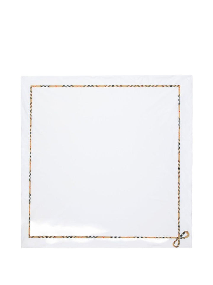 Coperta bianca per neonato 8120715 A1464 Burberry Kids 