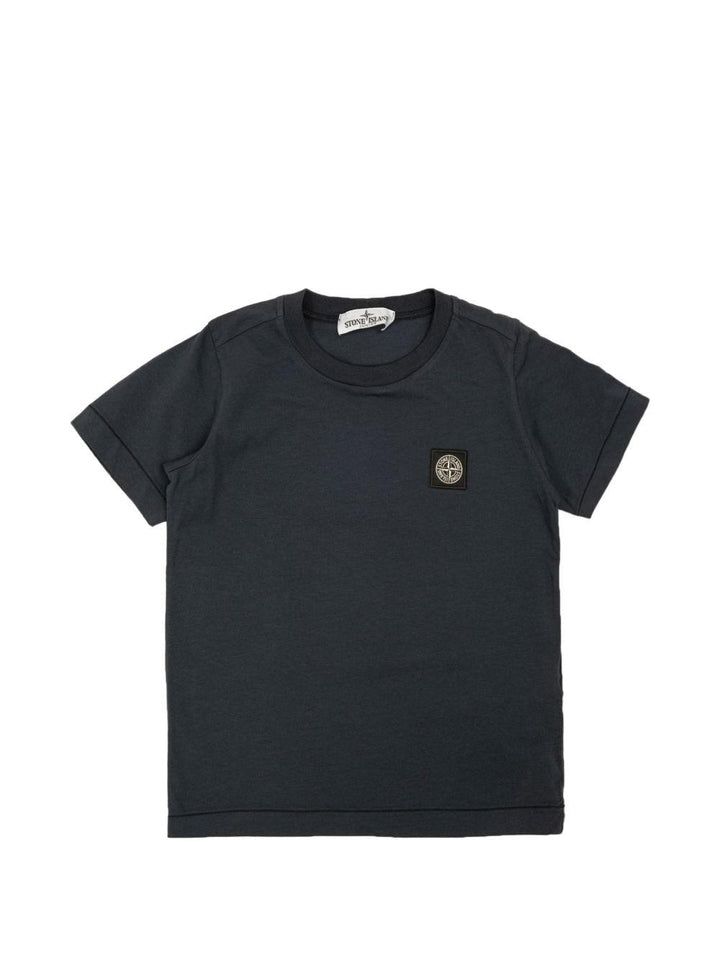 T-shirt blu navy per bambino 62100003S0047 V0020 Stone Island Kids 