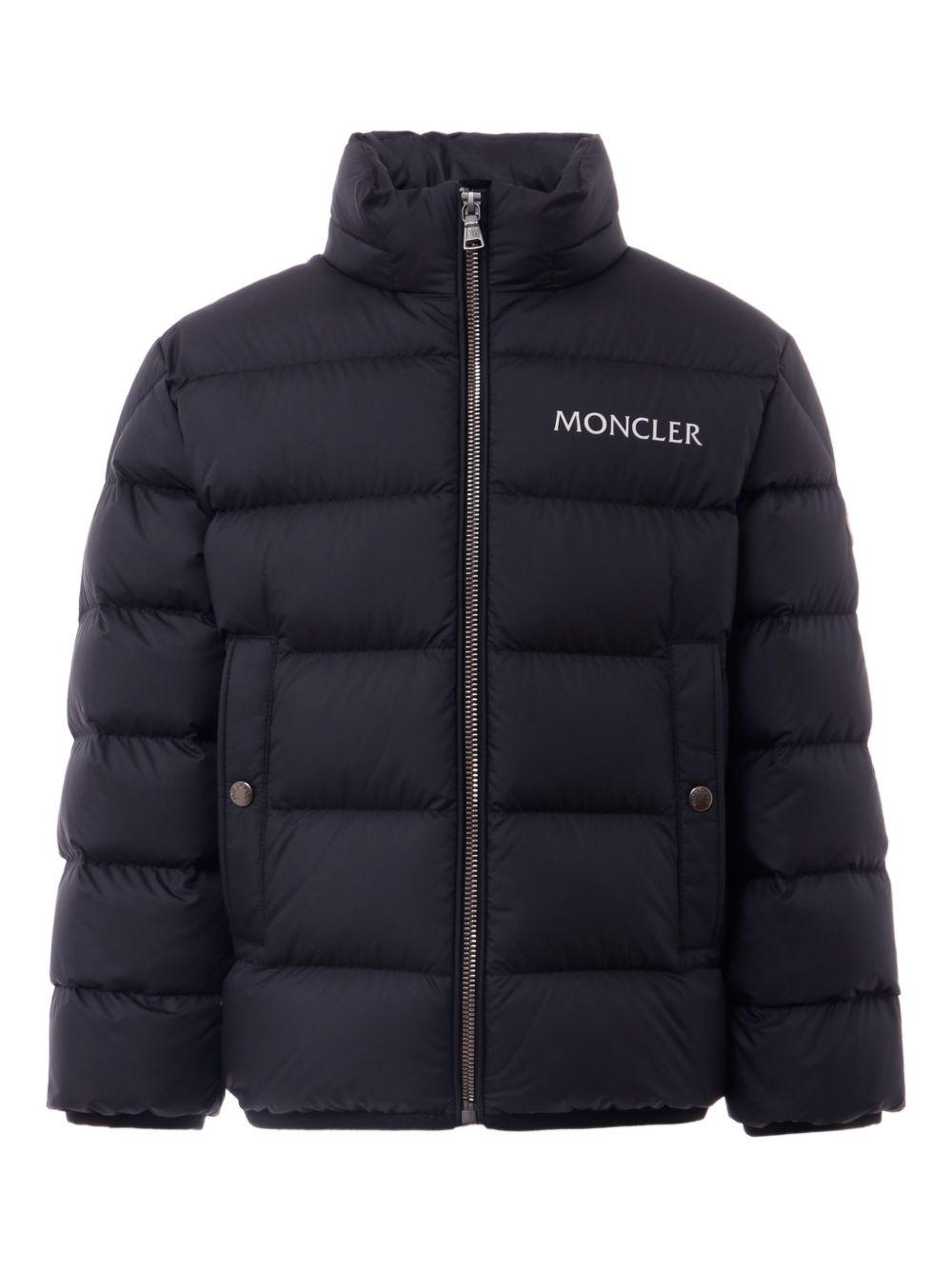 Giubbotto nero per bambino 9541A00026597X2 999 Moncler Kids 