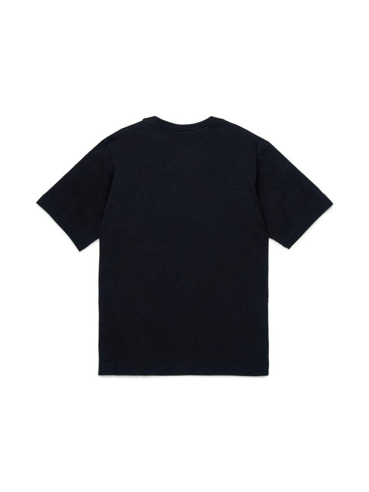 T-shirt nera per bambino
