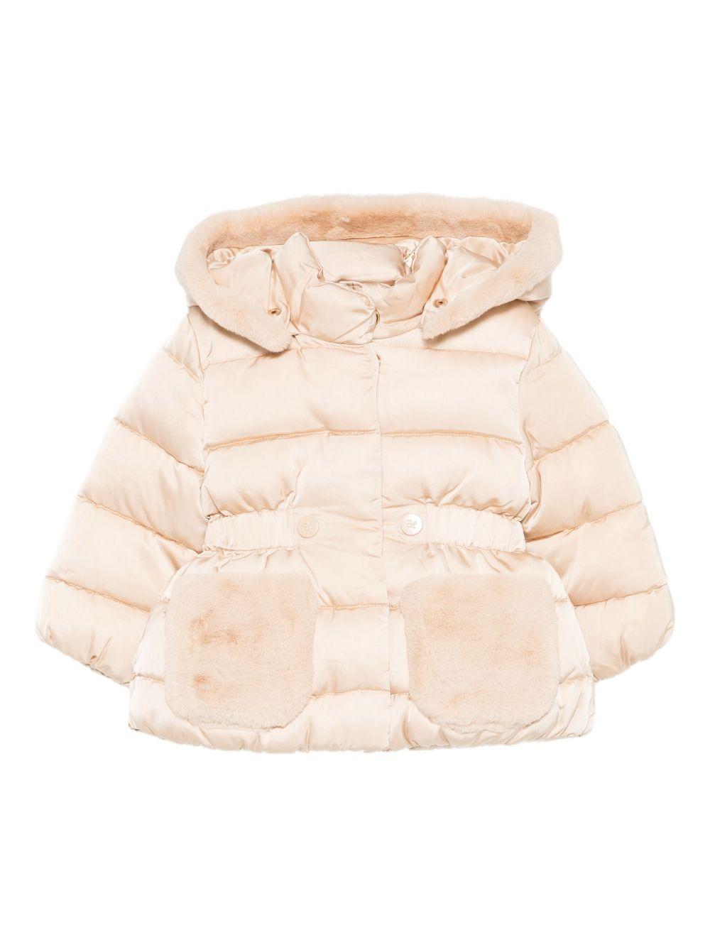 Giubbotto beige per neonata 5821 020 Abel & Lula 