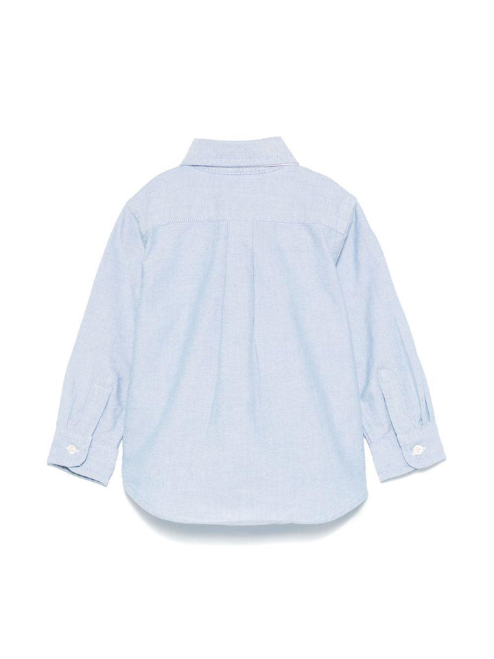 Camicia azzurra per neonato 320677133 002 Ralph Lauren Kids 