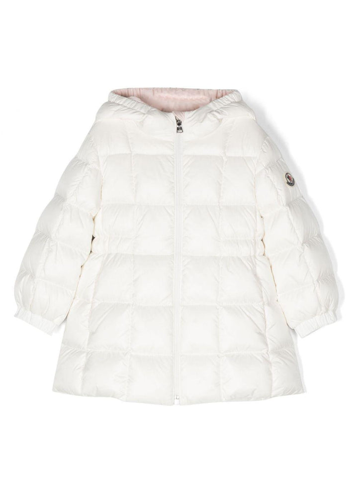 Cappotto Anya bianco per neonata 9511C00004595FE 034 Moncler Kids 
