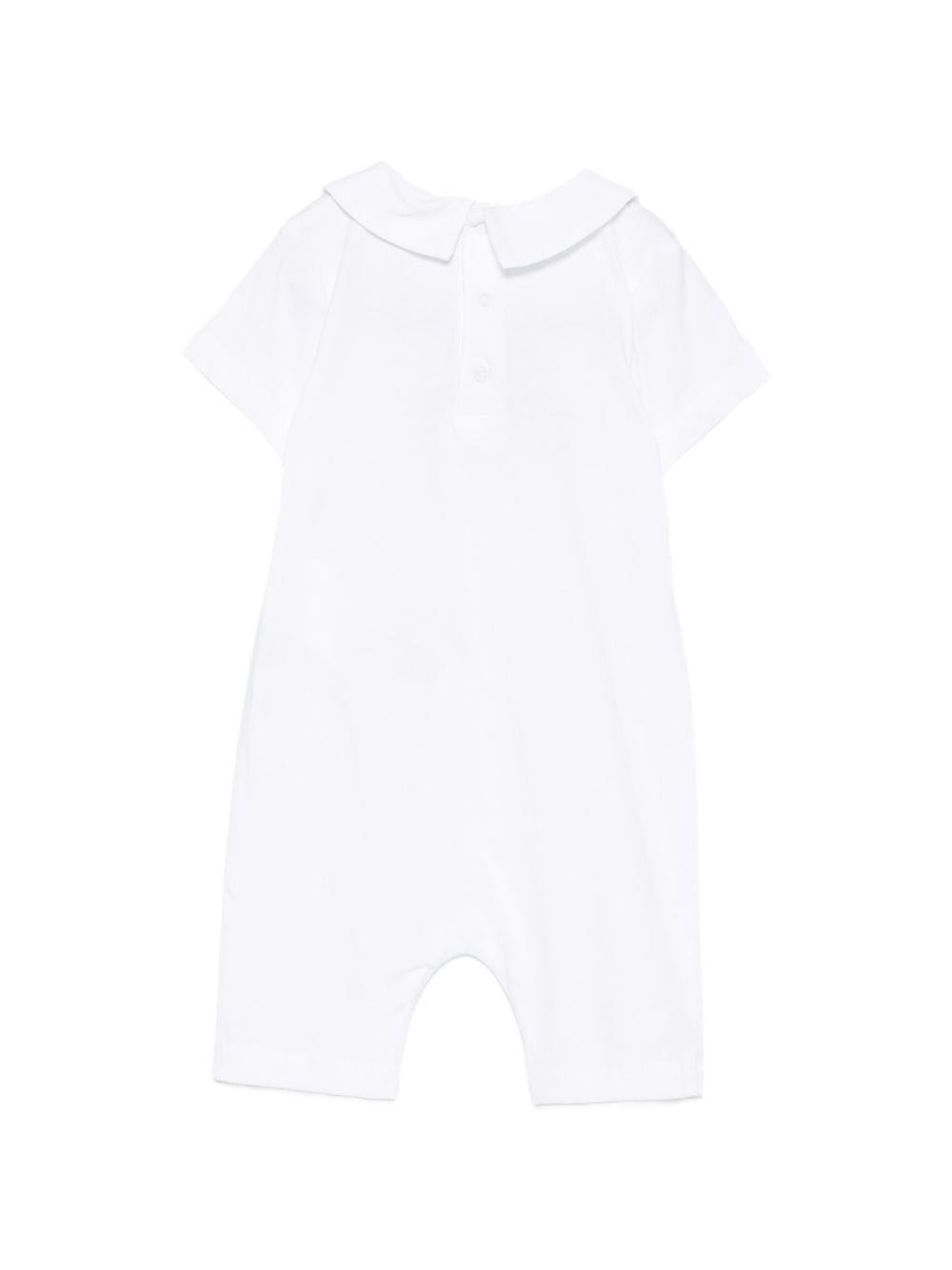 Tutina bianca per neonato MNY03YLAA03 10101 Moschino Kids 