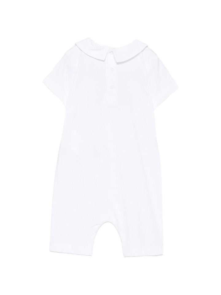 Tutina bianca per neonato MNY03YLAA03 10101 Moschino Kids 