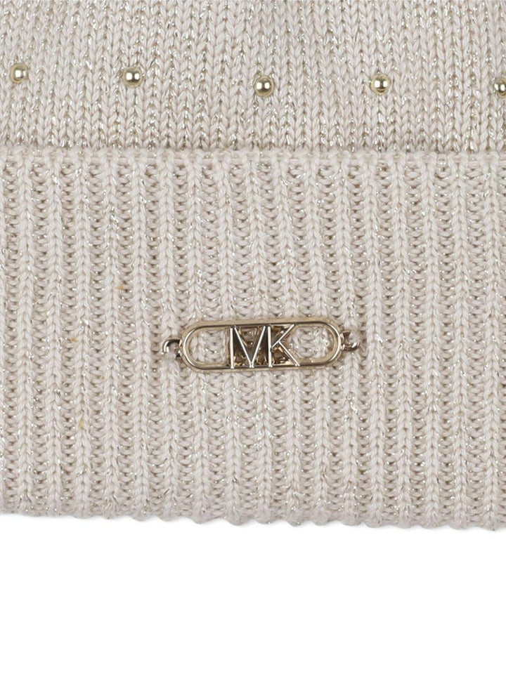 Berretto beige per bambina R30518 Z99 Michael Kors Kids 