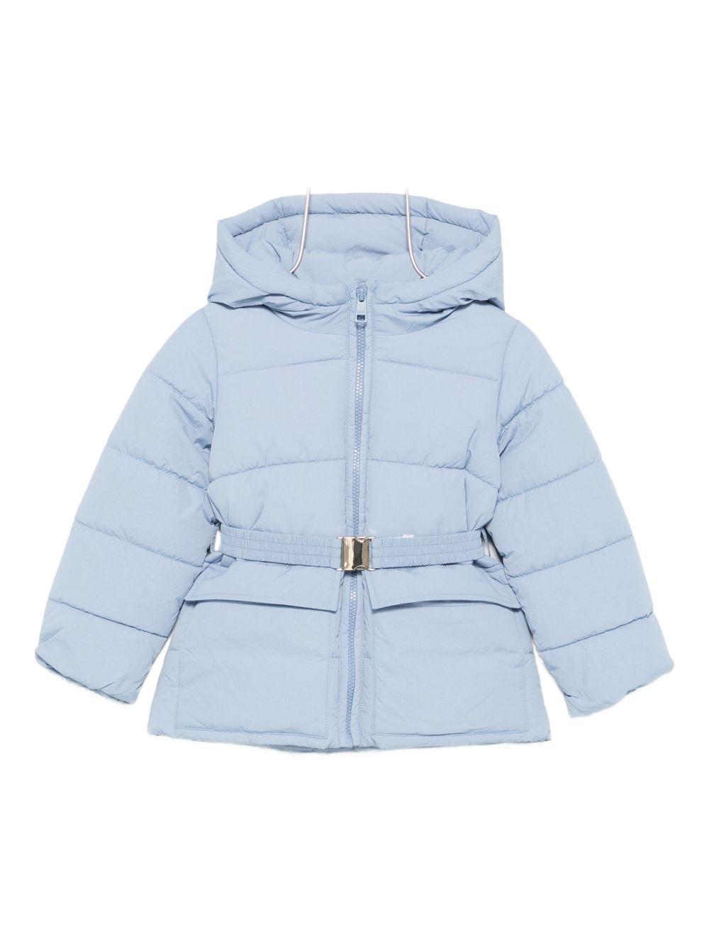 Giubbotto celeste per bambina KF5059T9820 64010 Liu Jo 