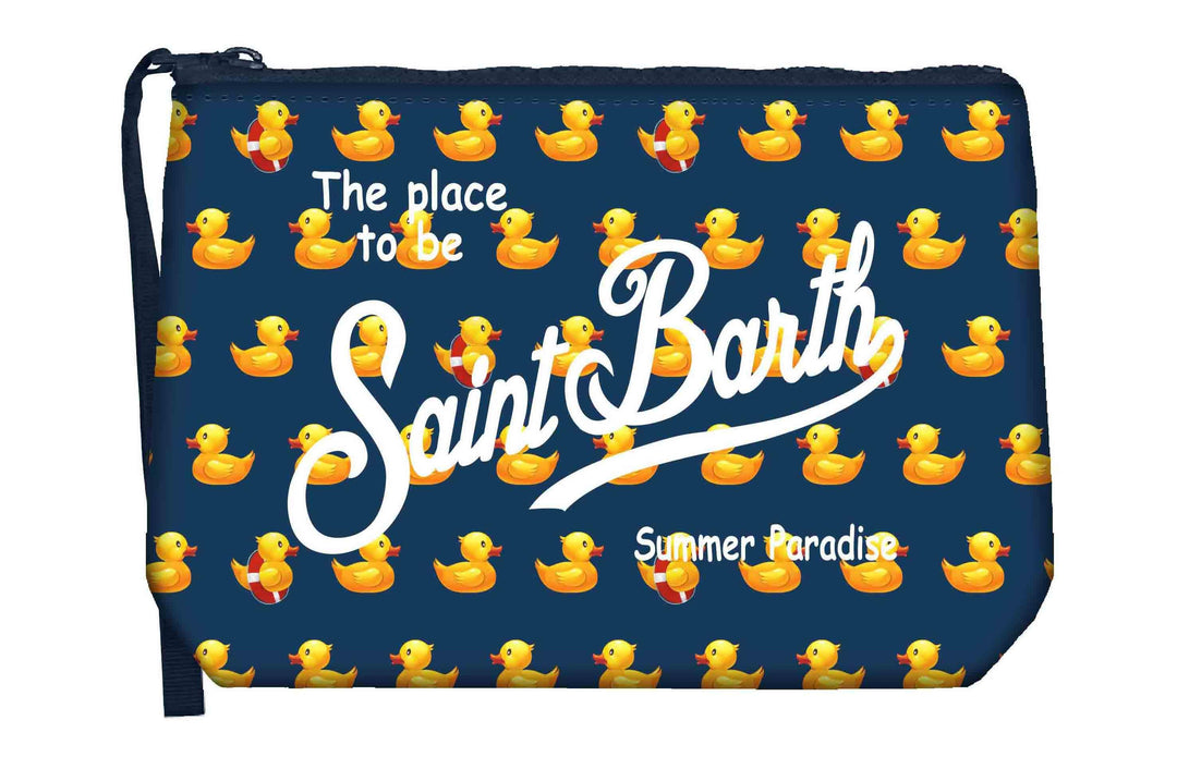 Pochette blu/giallo per bambina ALIN001 03152L MC2 Saint Barth Kids 