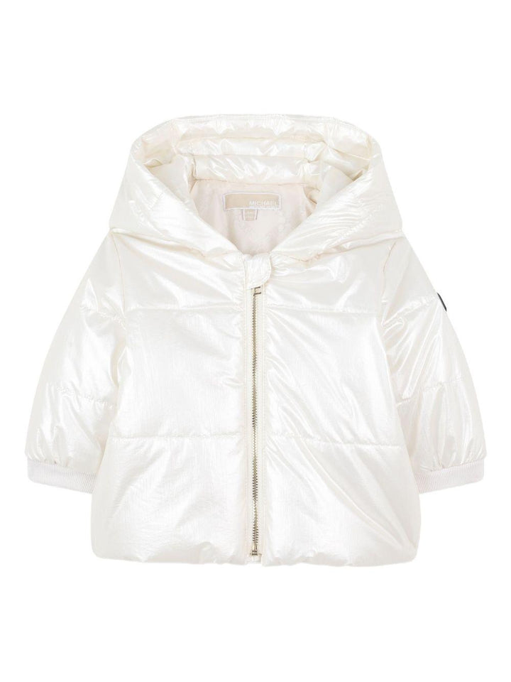 Giubbotto bianco per neonata R30508 190 Michael Kors Kids 