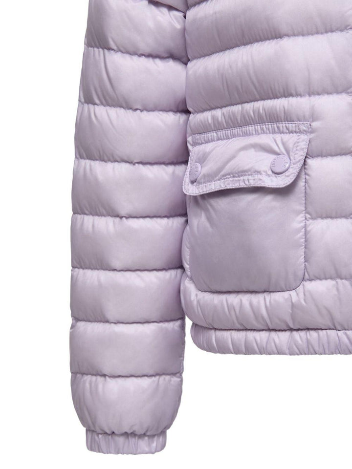 Giubbotto viola per bambina 9541A00032597YF 509 Moncler Kids 