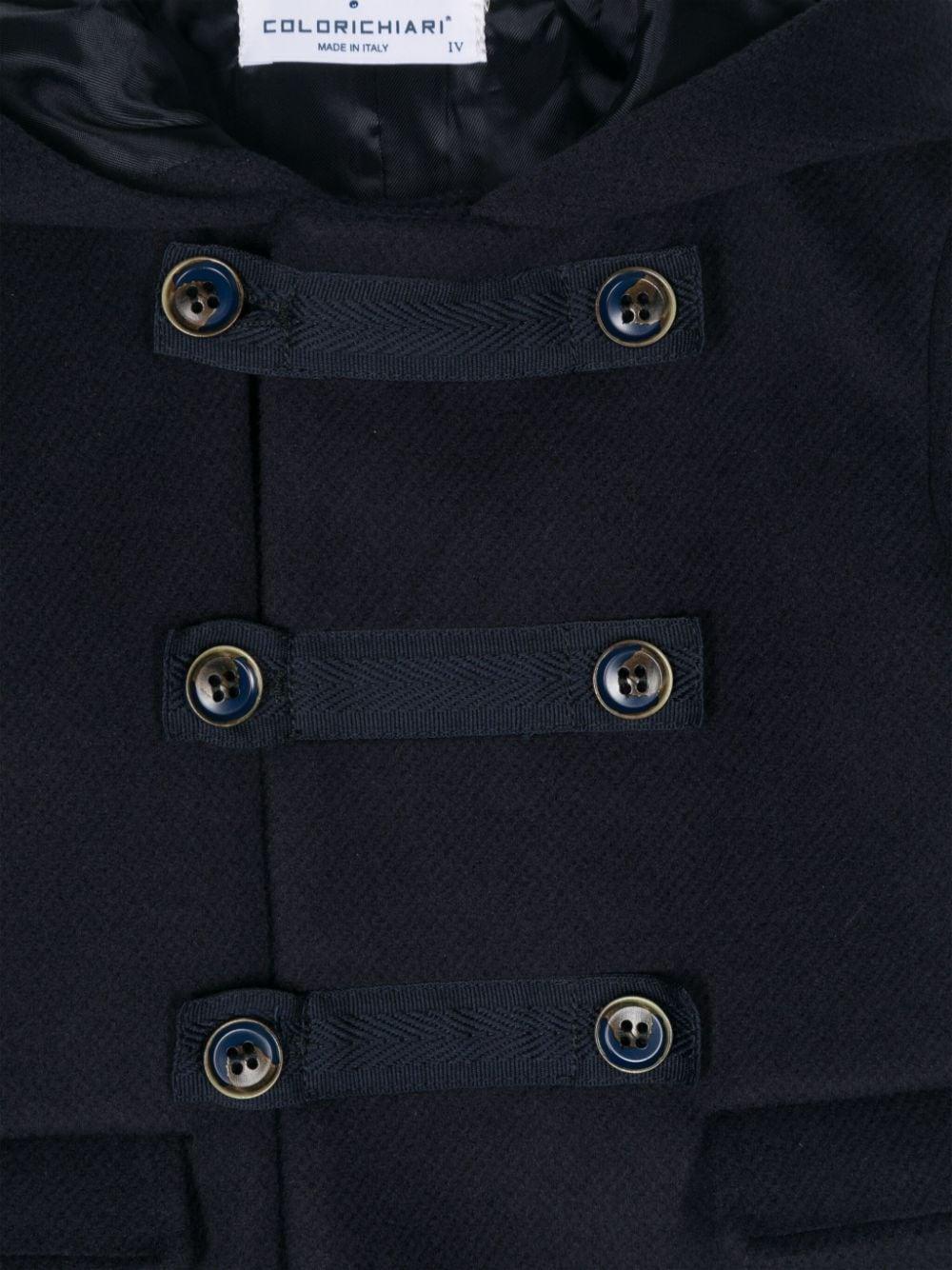 Cappotto blu notte per neonato