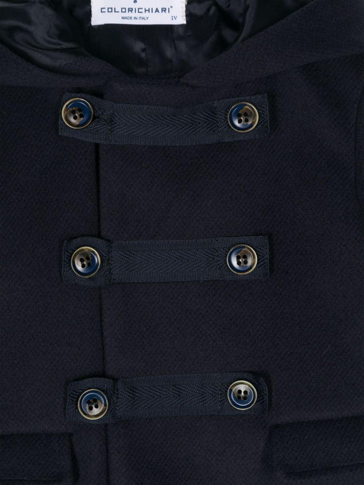 Cappotto blu notte per neonato