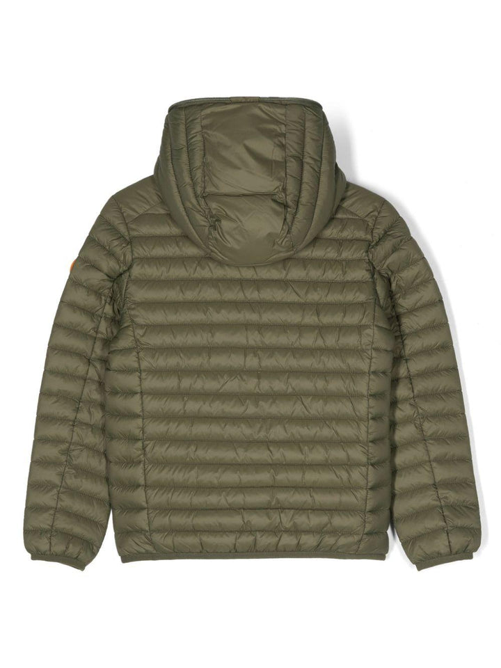 Olive green jacket for children