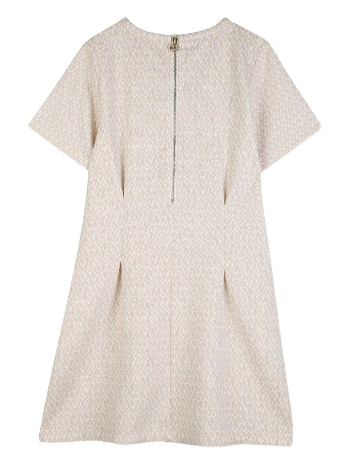 Abito beige chiaro per bambina R30586 190 Michael Kors Kids 