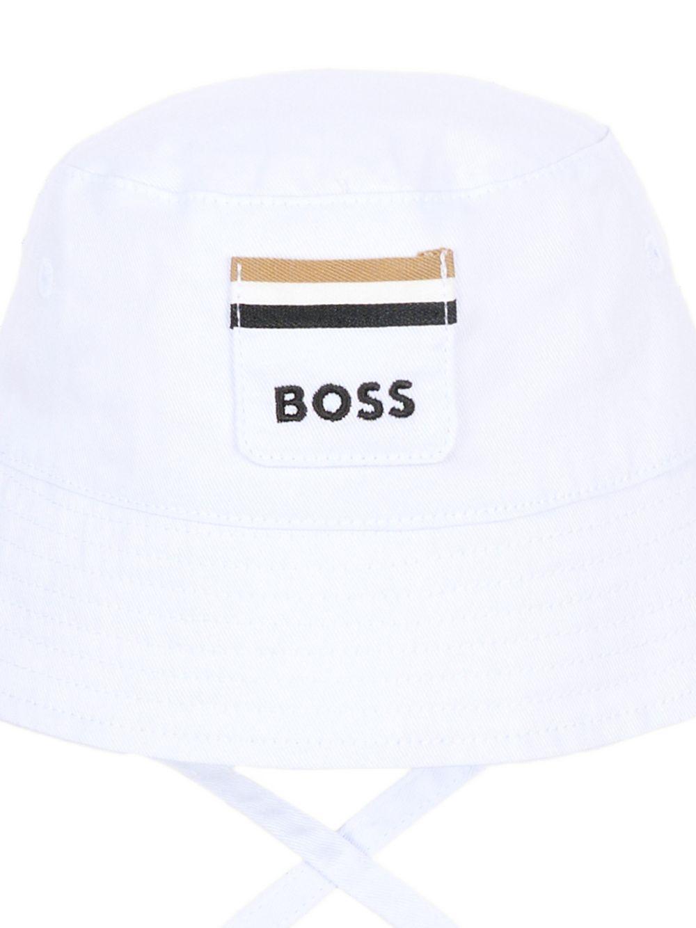 Cappello bianco per bambino J53103 10P Boss Kids 