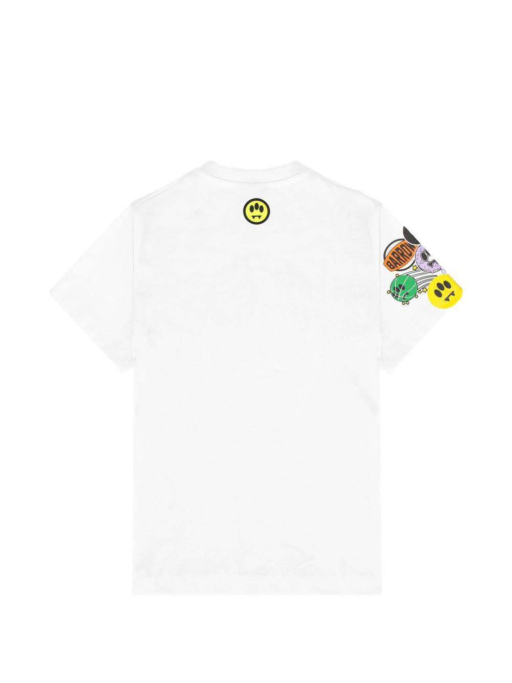 T-shirt bianca per bambino S6BKJUTH073 002 Barrow Kids 