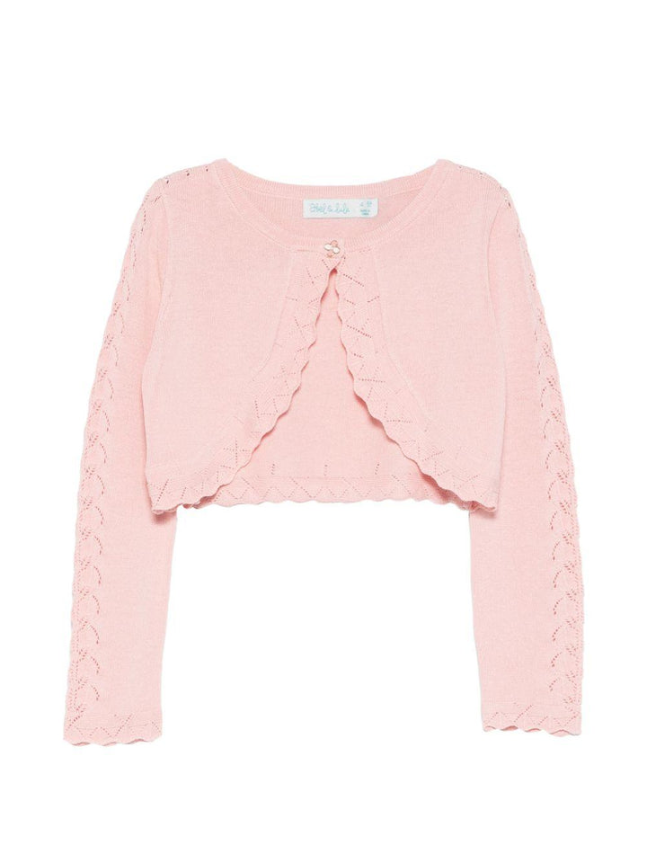 Cardigan rosa per bambina 5304 045 Abel & Lula 