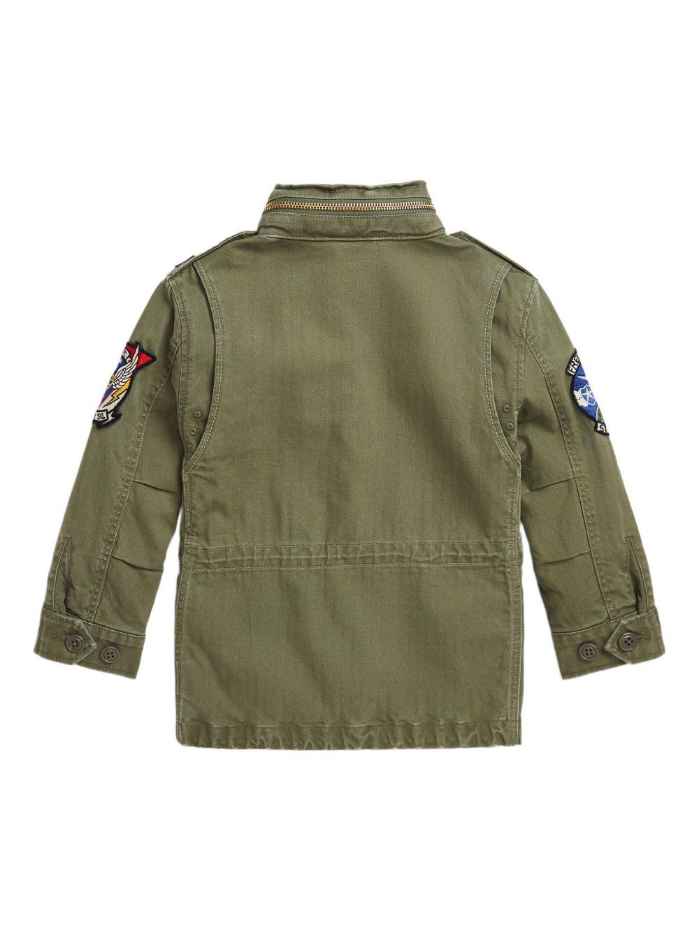 Giubbotto verde per bambino 323965378 001 Ralph Lauren Kids 