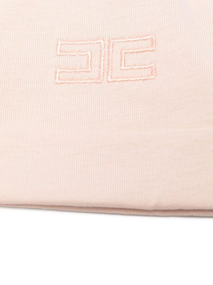 Cappello rosa per neonata ENCP0840JF054 C036 Elisabetta Franchi Kids 